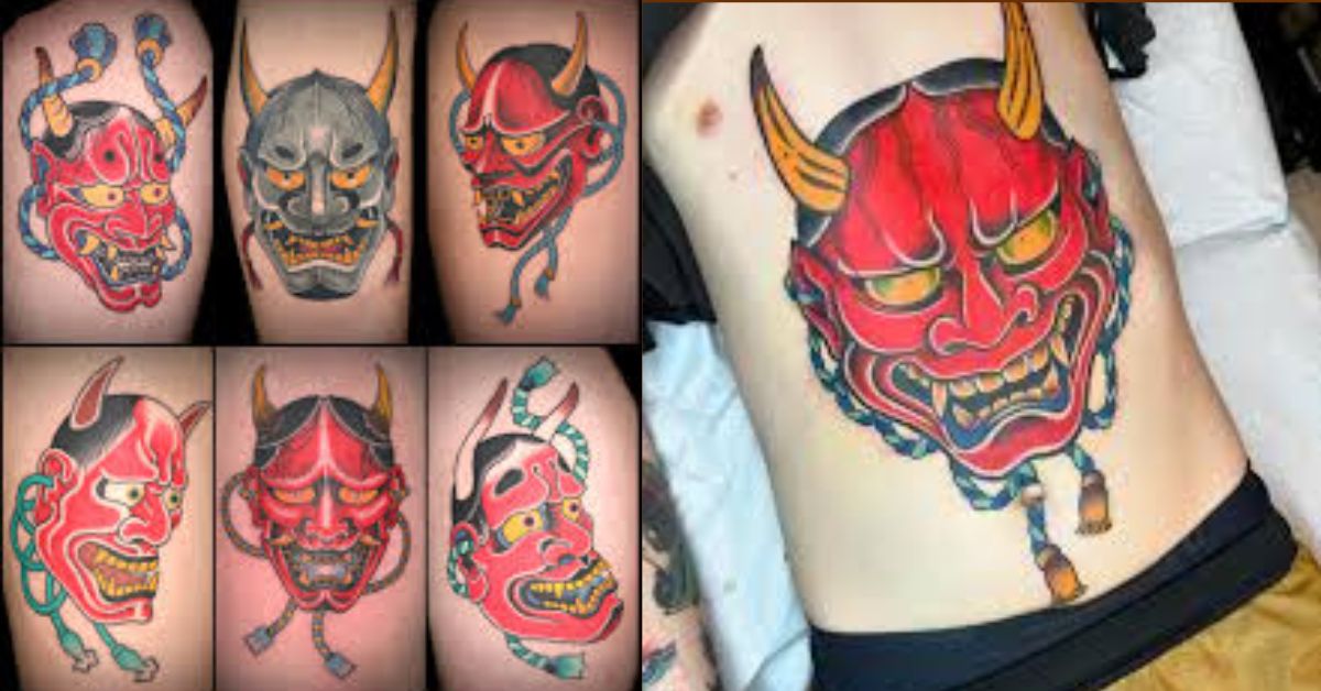 Japanese Hannya Mask Tattoo
