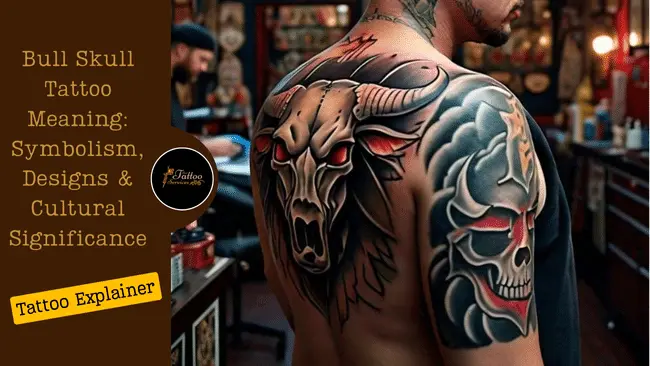 Bull Skull Tattoo