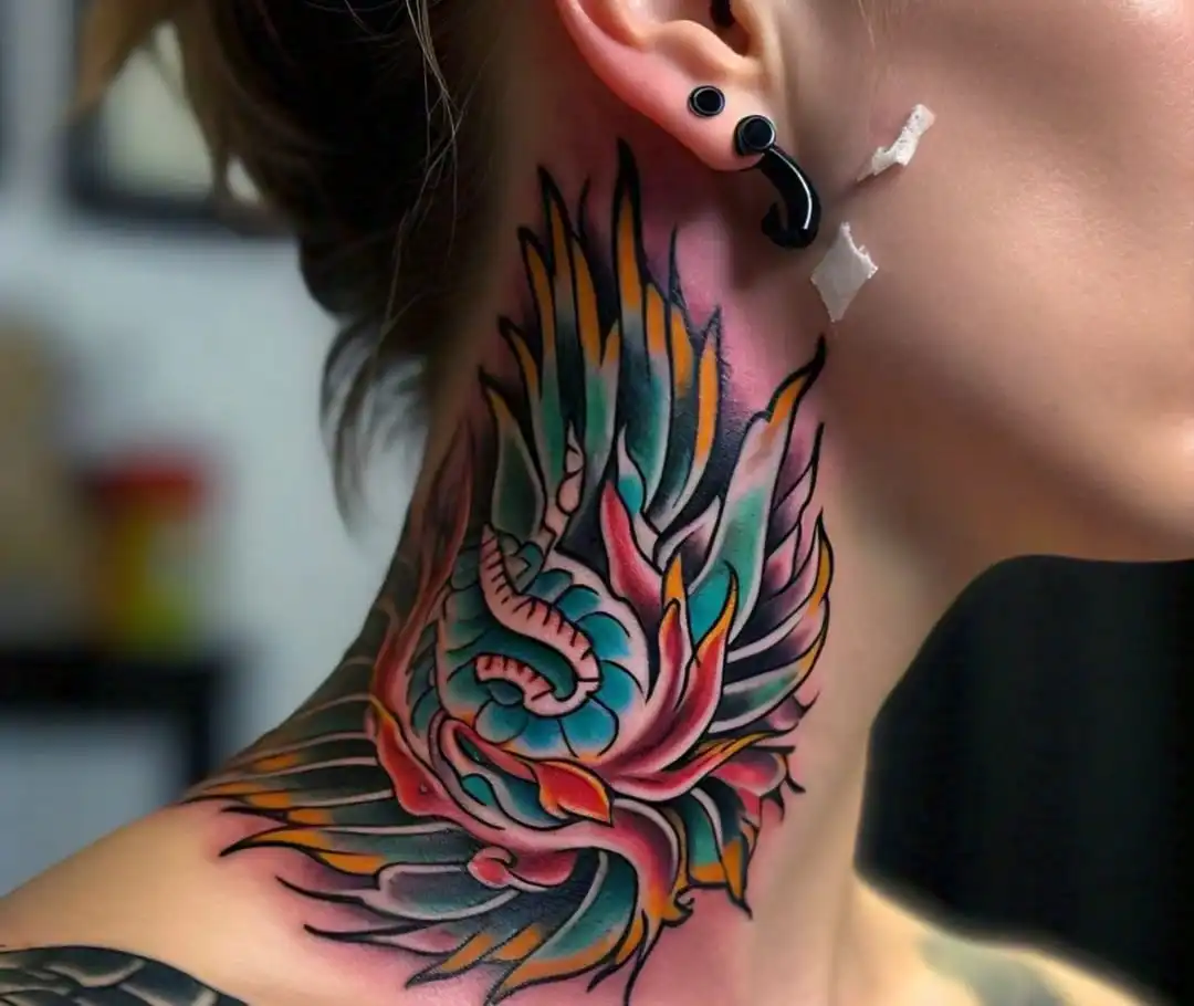 Neck Tattoo Aftercare