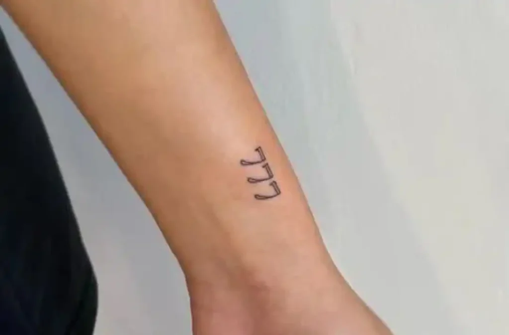Minimalism tattoo