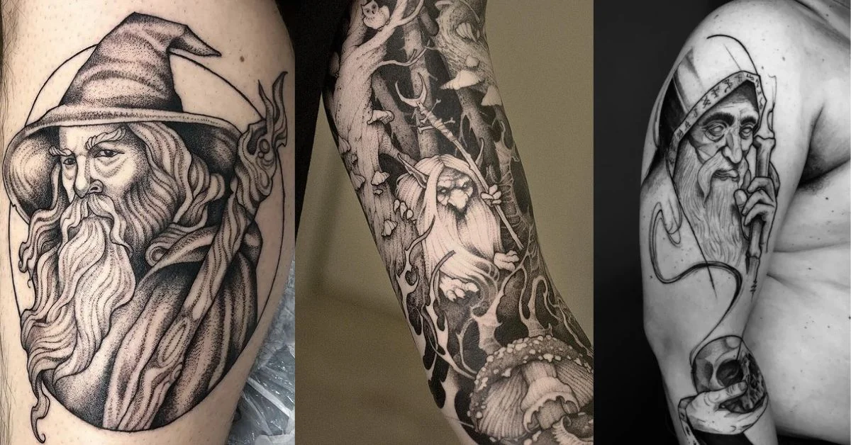 Wizard Tattoos Ideas