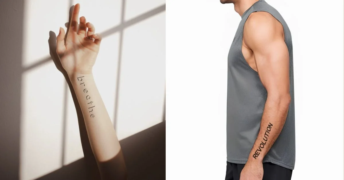Single Word Tattoo Ideas
